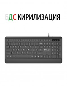 Клавиатура Delux K7009BU...